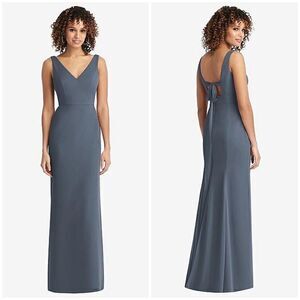 NWT Social Formal Trumpet Gown Silverstone Size 4